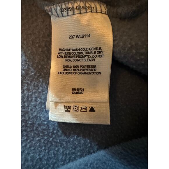 Columbia Women's XS World Blue Fleece Full Zip Jacket Casual - Picture 4 of 8